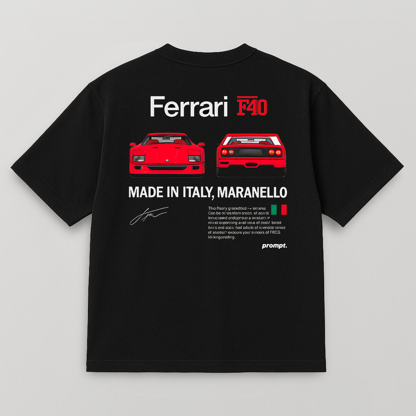 T-SHIRT FERRARI F40