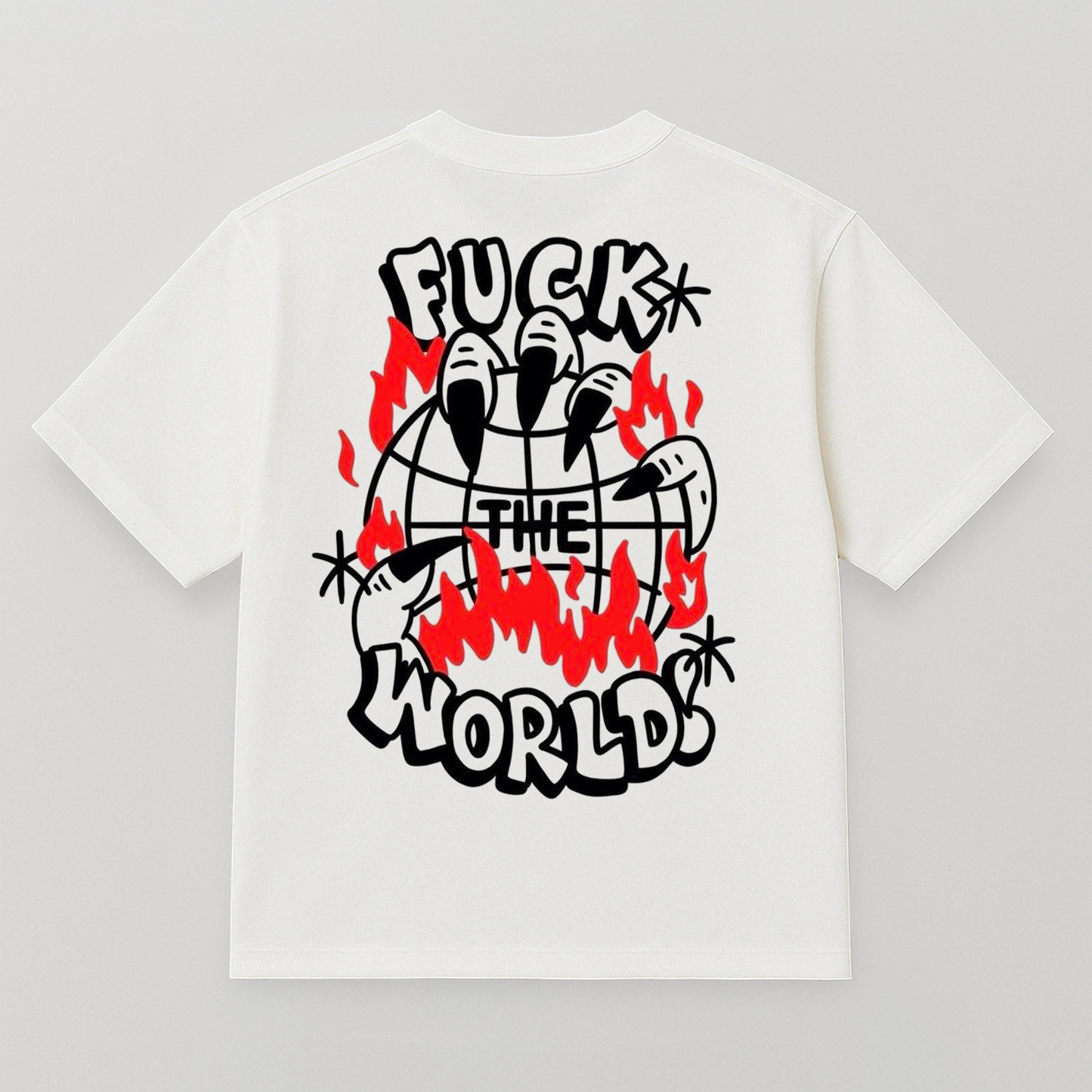 T-SHIRT F*CK THE WORLD