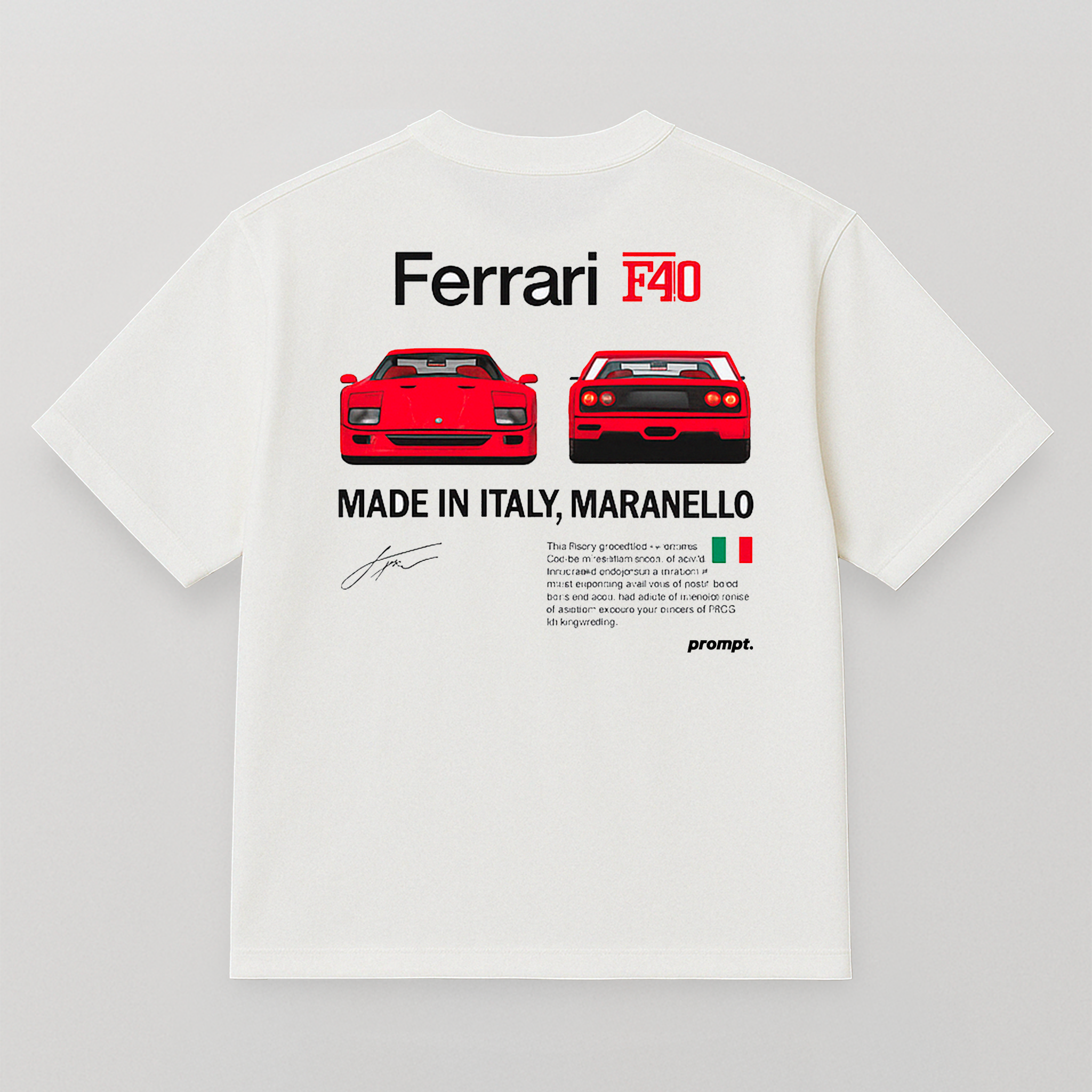T-SHIRT FERRARI F40