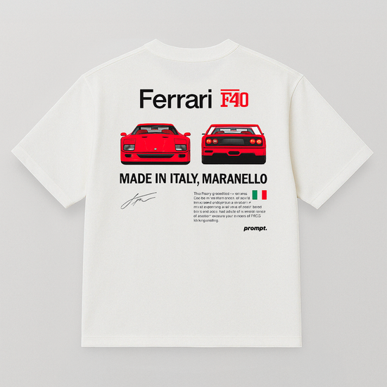 T-SHIRT FERRARI F40