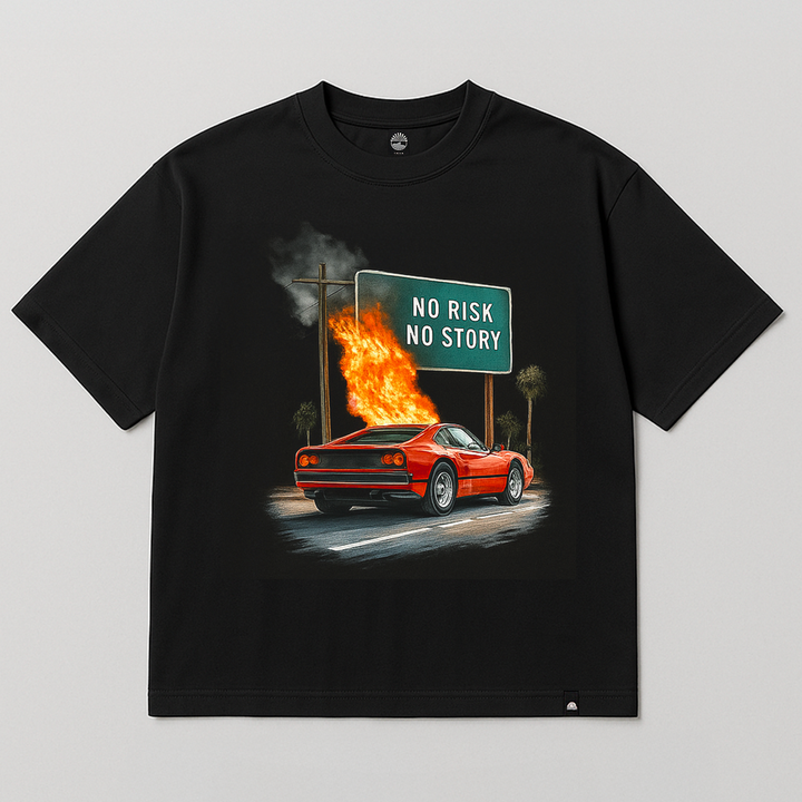 T-SHIRT NO RISK NO STORY
