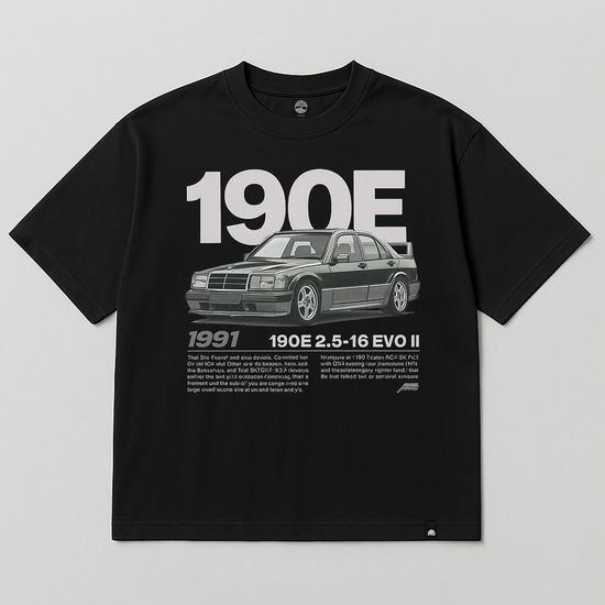T-SHIRT BENZ 190E
