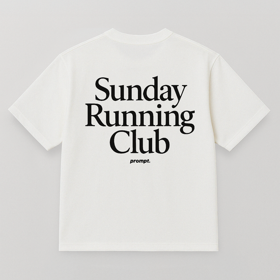T-SHIRT SUNDAY RUNNING