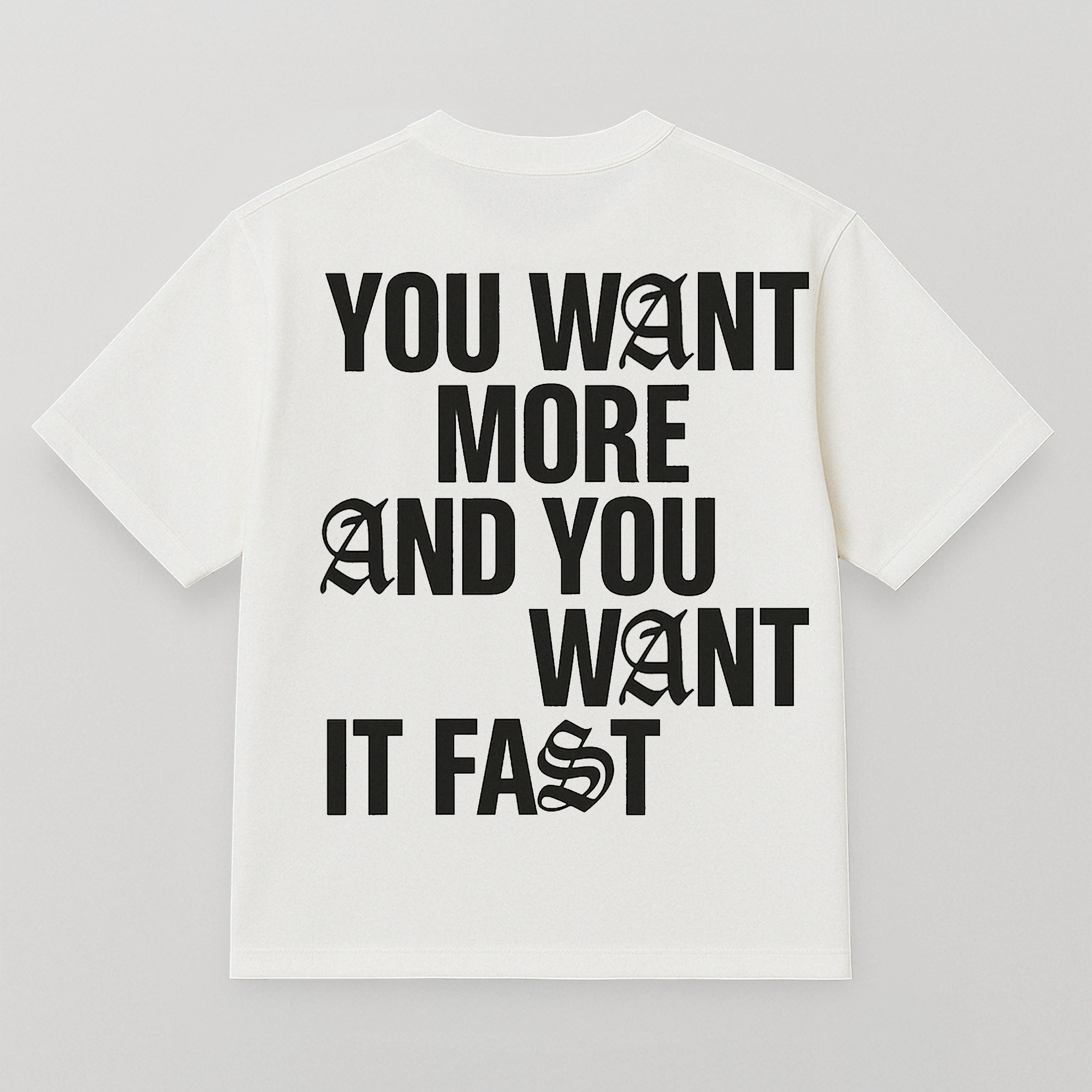 T-SHIRT MORE FAST