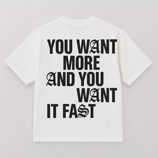 T-SHIRT MORE FAST