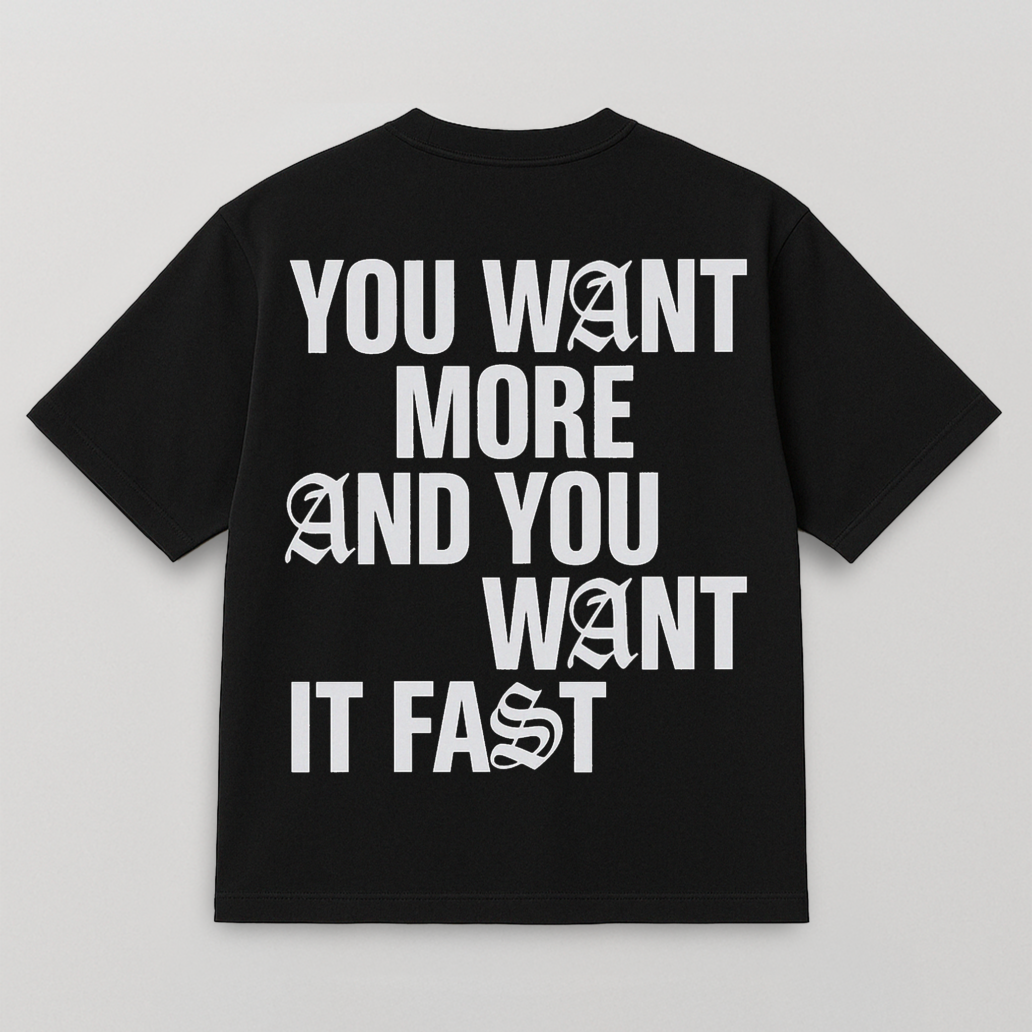 T-SHIRT MORE FAST