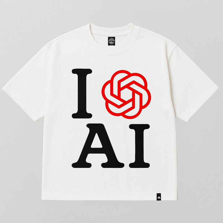 T-SHIRT I LOVE AI