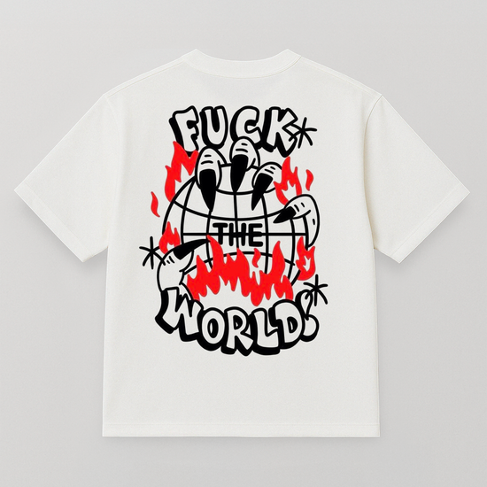 T-SHIRT F*CK THE WORLD